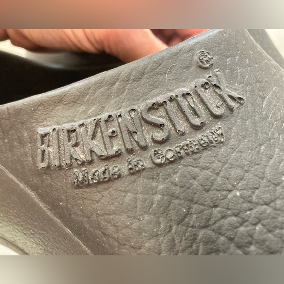 Birkenstock Profi Birki Black Clogs Men’s Size 12 - Picture 9 of 10